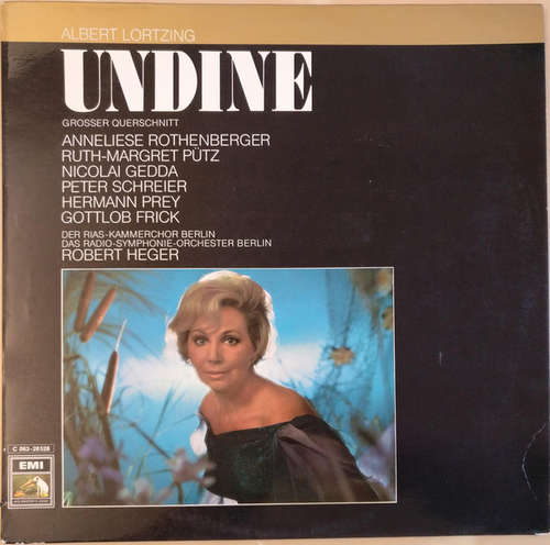 Cover Albert Lortzing - Undine (Grosser Querschnitt) (LP, RE) Schallplatten Ankauf