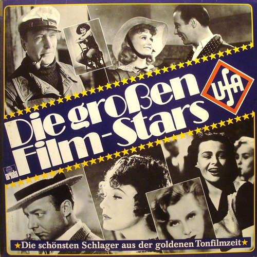 Cover Various - Die Grossen Film-Stars (LP, Album, Comp) Schallplatten Ankauf