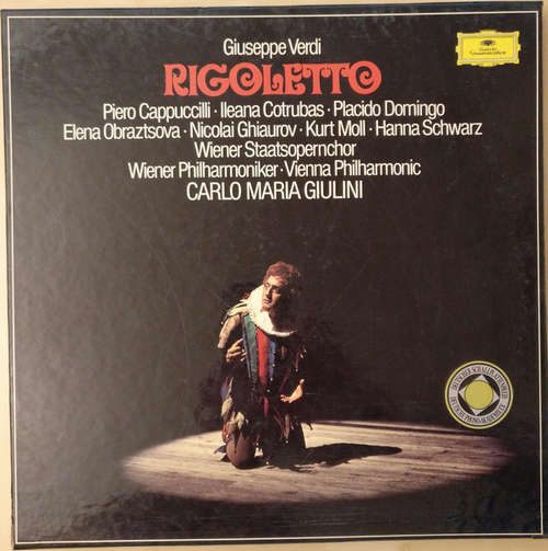 Cover Giuseppe Verdi / Carlo Maria Giulini - Rigoletto (Box + 3xLP) Schallplatten Ankauf