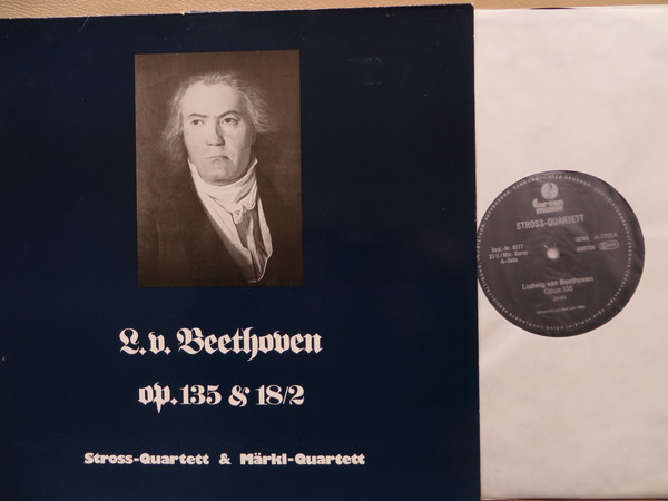 Bild L.v. Beethoven* / Stross-Quartett, Märkl-Quartett - Op. 135 & 18/2 (LP) Schallplatten Ankauf