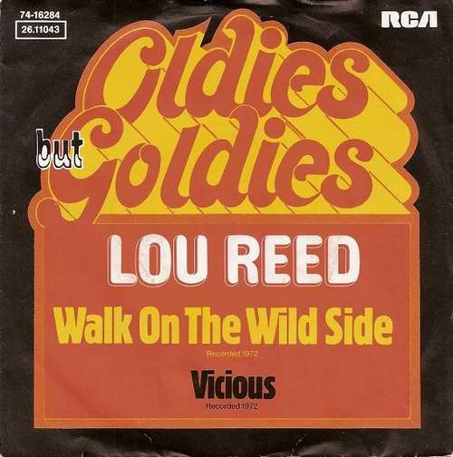 Cover Lou Reed - Walk On The Wild Side / Vicious (7, RE) Schallplatten Ankauf