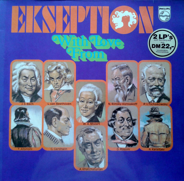Cover Ekseption - With Love From (2xLP, Comp, Gat) Schallplatten Ankauf