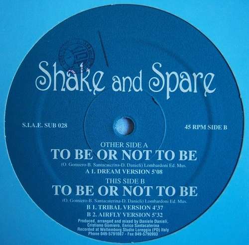 Cover To Be Or Not To Be Schallplatten Ankauf