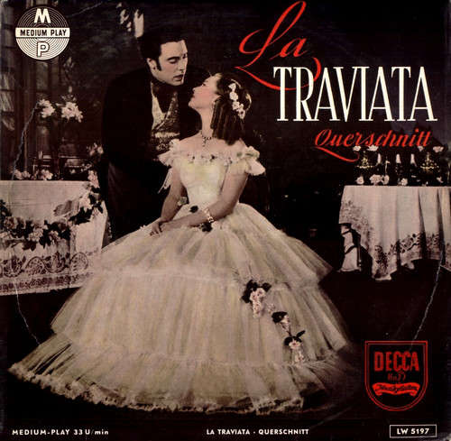Cover Giuseppe Verdi - La Traviata - Querschnitt (10, Med) Schallplatten Ankauf