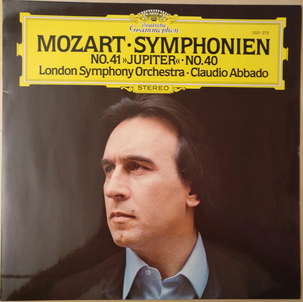Cover Mozart* - London Symphony Orchestra* • Claudio Abbado - Symphonien (No. 41 »Jupiter« • No. 40) (LP) Schallplatten Ankauf