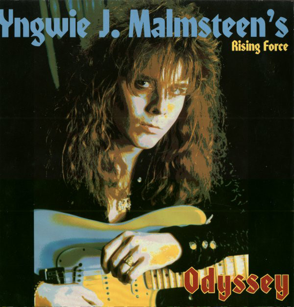 Cover Yngwie J. Malmsteen's Rising Force - Odyssey (LP, Album) Schallplatten Ankauf