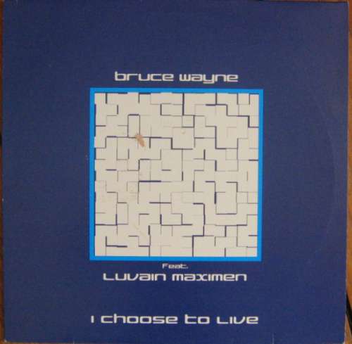 Cover Bruce Wayne Feat. Luvain Maximen - I Choose To Live (12, Vin) Schallplatten Ankauf