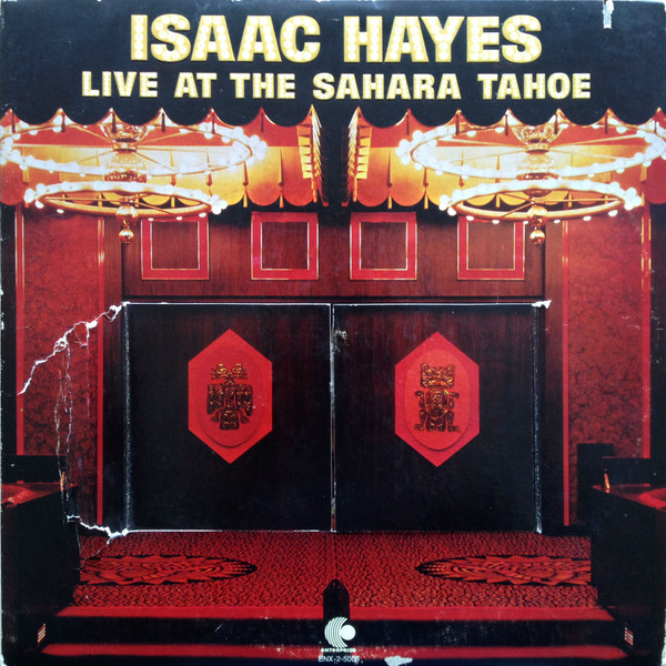Cover Isaac Hayes - Live At The Sahara Tahoe (2xLP, Album, Son) Schallplatten Ankauf