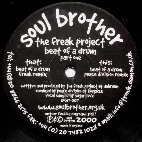 Cover Beat Of A Drum (Part One) Schallplatten Ankauf