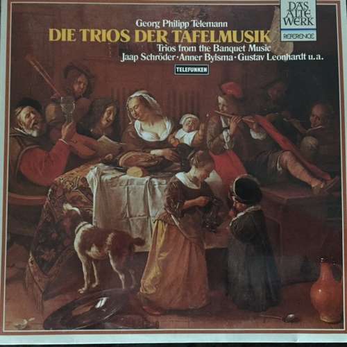 Cover Jaap Schröder, Anner Bylsma, Gustav Leonhardt - Die Trios Der Tafelmusik (LP) Schallplatten Ankauf
