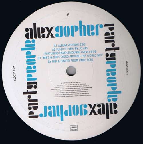Cover Alex Gopher - Party People (Vol.1 & 2) (2x12, EP, Promo) Schallplatten Ankauf
