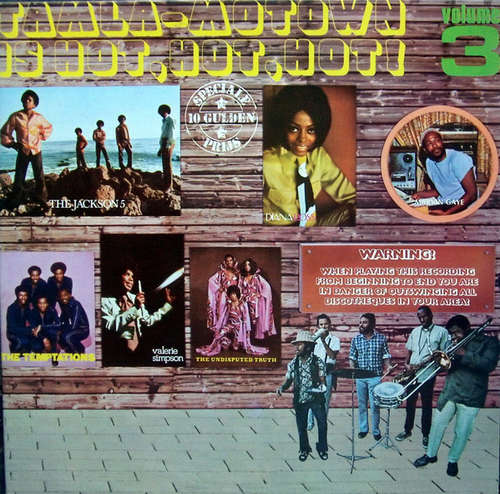 Cover Various - Tamla-Motown Is Hot, Hot, Hot! Volume 3 (LP, Comp, Gat) Schallplatten Ankauf