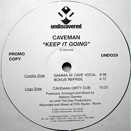 Cover Caveman (5) - Keep It Going (12, Promo) Schallplatten Ankauf