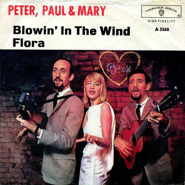 Bild Peter, Paul & Mary - Blowin' In The Wind (7, Single) Schallplatten Ankauf