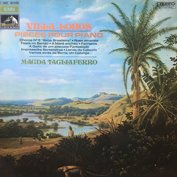 Cover Magda Tagliaferro, Villa Lobos* - Pièces Pour Piano (LP, Album) Schallplatten Ankauf
