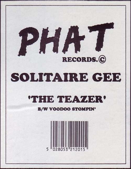 Cover Solitaire Gee - The Teazer / Voodoo Stompin' (12) Schallplatten Ankauf