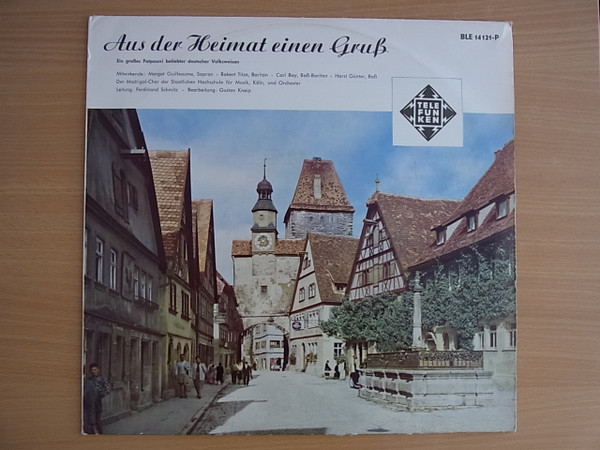 Cover Various - Aus Der Heimat Einen Gruß - Ein Großes Potpourri Beliebter Deutscher Volksweisen (LP) Schallplatten Ankauf