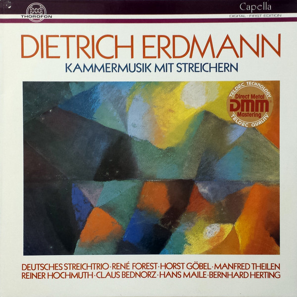 Cover Dietrich Erdmann - Kammermusik Mit Streichern (LP, Album) Schallplatten Ankauf