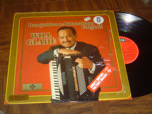 Cover Will Glahé - Das Goldene Akkordeon Folge 2 (LP) Schallplatten Ankauf