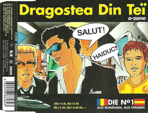 Cover O-Zone (3) - Dragostea Din Teï (CD, Maxi) Schallplatten Ankauf