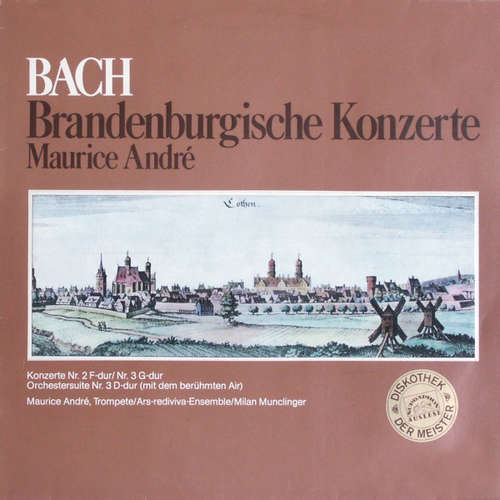Cover Bach*, Ars Rediviva Ensemble, Maurice André - Brandenburgische Konzerte (LP) Schallplatten Ankauf
