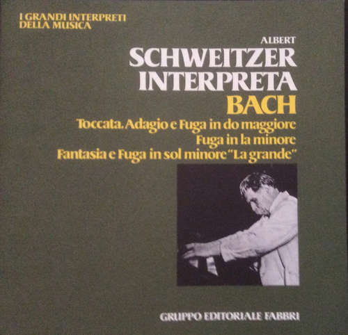 Cover Albert Schweitzer - Albert Schweitzer (LP) Schallplatten Ankauf