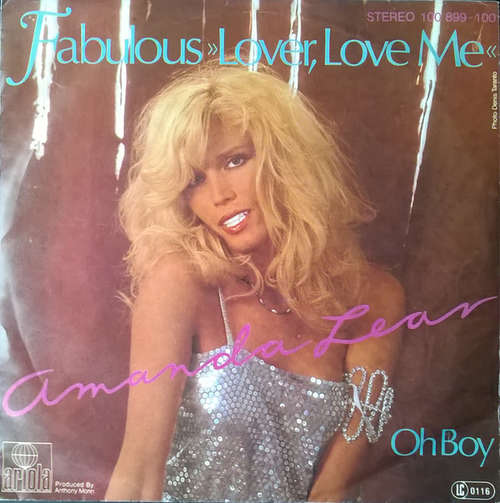 Cover Amanda Lear - Fabulous Lover, Love Me (7, Single) Schallplatten Ankauf