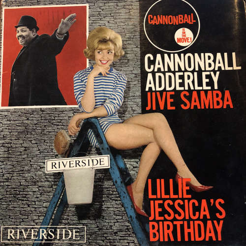 Cover Cannonball Adderley Sextet - The Jive Samba  (7, EP, Mono) Schallplatten Ankauf