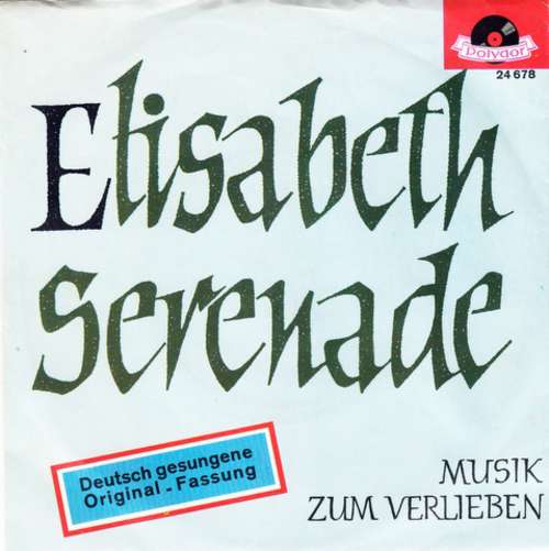 Bild Günter Kallmann-Chor* - Elisabeth-Serenade (7, Single, Mono) Schallplatten Ankauf