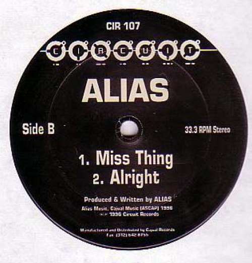 Cover Alias (12) - Something I Feel (12) Schallplatten Ankauf