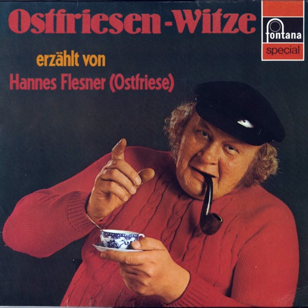 Cover Hannes Flesner - Ostfriesen-Witze Erzählt Von Hannes Flesner (Ostfriese) (LP, Club) Schallplatten Ankauf