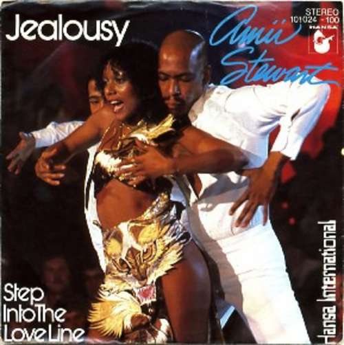 Cover Amii Stewart - Jealousy (7, Single) Schallplatten Ankauf
