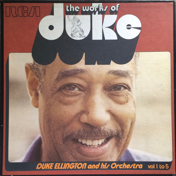 Cover Duke Ellington And His Orchestra - The Works Of Duke - Vol. 1 To 5 (5xLP, RE + Box, Comp) Schallplatten Ankauf