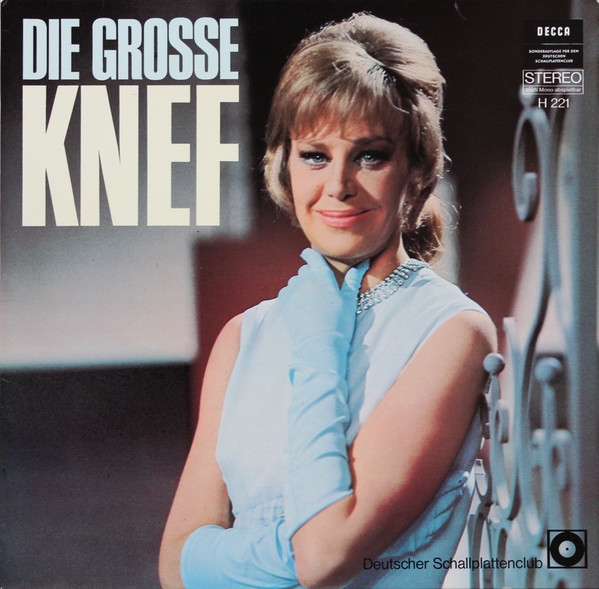 Cover Hildegard Knef - Die Grosse Knef (LP, Comp, Club, RE) Schallplatten Ankauf