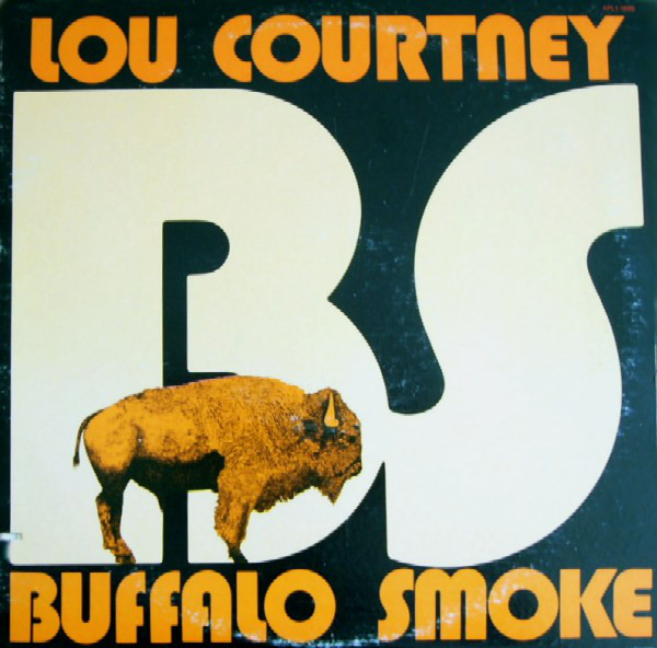 Cover Lou Courtney - Buffalo Smoke (LP, Album) Schallplatten Ankauf