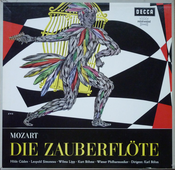 Cover Mozart*, Hilde Güden, Leopold Simoneau, Wilma Lipp, Kurt Böhme, Wiener Philharmoniker, Karl Böhm - Die Zauberflöte (3xLP, Album) Schallplatten Ankauf