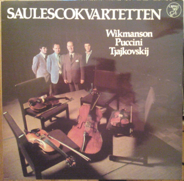 Cover Saulescokvartetten - Wikmanson* / Puccini* / Tjajkovskij* - Wikmanson, Puccini, Tjajkovskij (LP) Schallplatten Ankauf