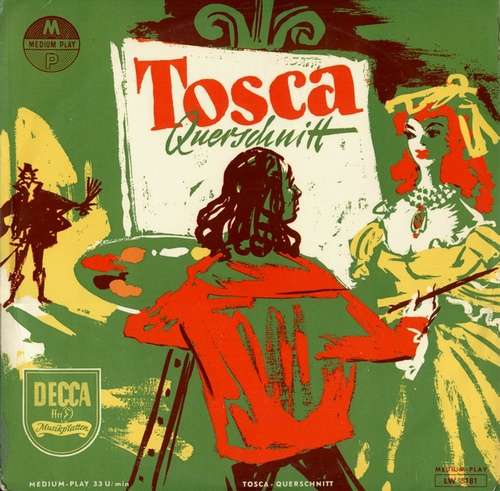 Cover Giacomo Puccini - Tosca - Querschnitt (10) Schallplatten Ankauf