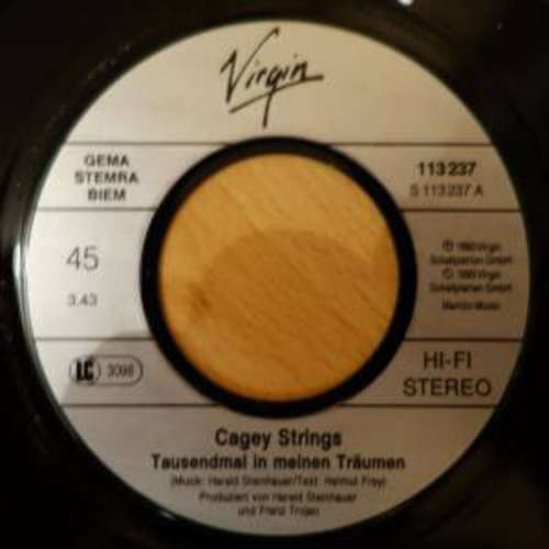 Cover Cagey Strings - Tausendmal In Meinen Träumen (7, Single) Schallplatten Ankauf