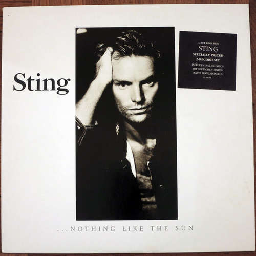 Cover Sting - ...Nothing Like The Sun (2xLP, Album) Schallplatten Ankauf