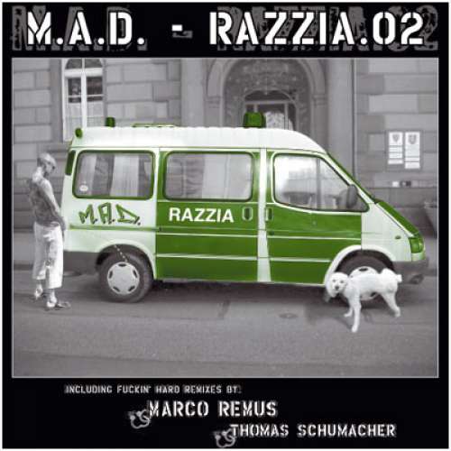 Cover M.A.D. (2) - Razzia.02 (12) Schallplatten Ankauf