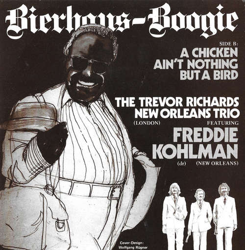 Cover The Trevor Richards New Orleans Trio featuring Freddie Kohlman - Bierhaus-Boogie (7) Schallplatten Ankauf