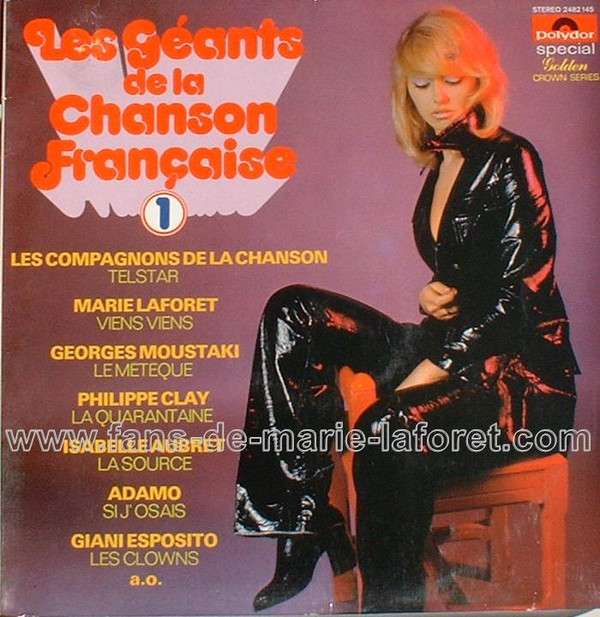Cover Various - Les Géants De La Chanson Française 1 (LP, Comp) Schallplatten Ankauf