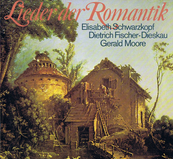 Cover Elisabeth Schwarzkopf, Dietrich Fischer-Dieskau, Gerald Moore - Lieder Der Romantik (LP, Comp, Club) Schallplatten Ankauf