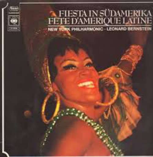 Cover New York Philharmonic*, Leonard Bernstein - Fiesta In Südamerika (Fête D'Amérique Latine) (LP) Schallplatten Ankauf