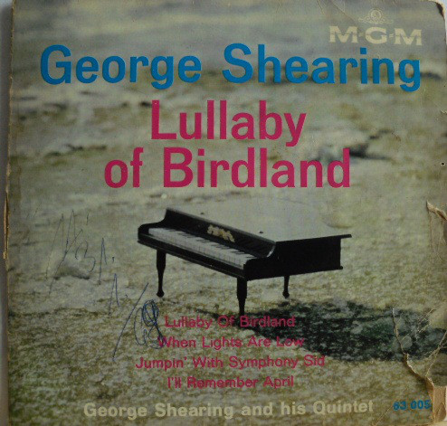Cover George Shearing Quintet* - Lullaby Of Birdland (7, EP, Mono) Schallplatten Ankauf