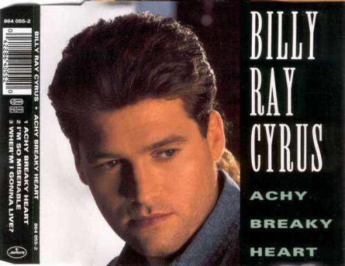 Cover Billy Ray Cyrus - Achy Breaky Heart (CD, Maxi) Schallplatten Ankauf