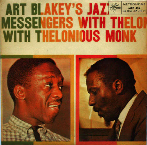 Cover Art Blakey's Jazz Messengers* With Thelonious Monk - Art Blakey's Jazz Messengers With Thelonious Monk (7, EP) Schallplatten Ankauf