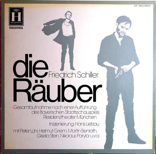 Cover Friedrich Schiller - Die Räuber (3xLP, RE) Schallplatten Ankauf