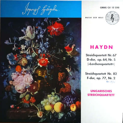 Bild Haydn* / Ungarisches Streichquartett* - Streichquartett Nr. 67 D-Dur, Op. 64, Nr. 5 (Lerchenquartett) / Streichquartett Nr. 82 F-Dur, Op. 77, Nr. 2 (LP) Schallplatten Ankauf